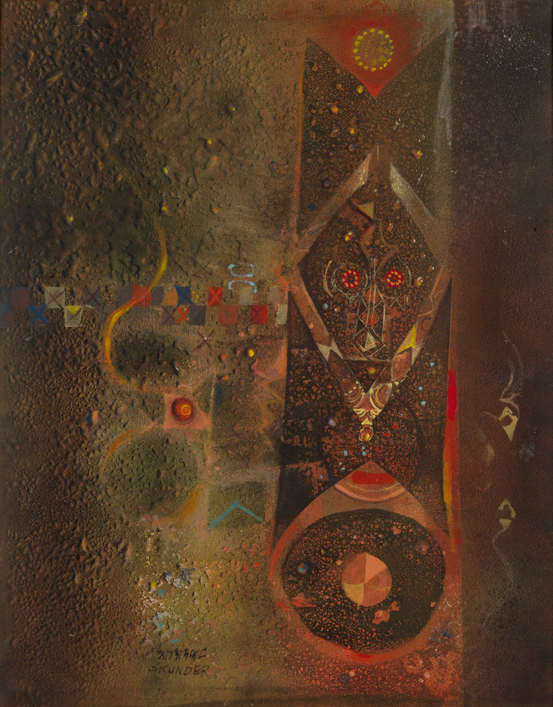 ALEXANDER SKUNDER BOGHOSSIAN (1937 - 2003) Untitled (Abstraction).